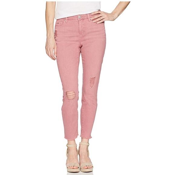Nine West Denim - HP! 🎉 Nine West Gramercy Pink Skinny Crop Jeans